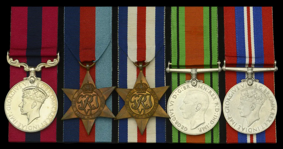 A Second War ‘Battle of Normandy’ D.C.M. group of five awarded to