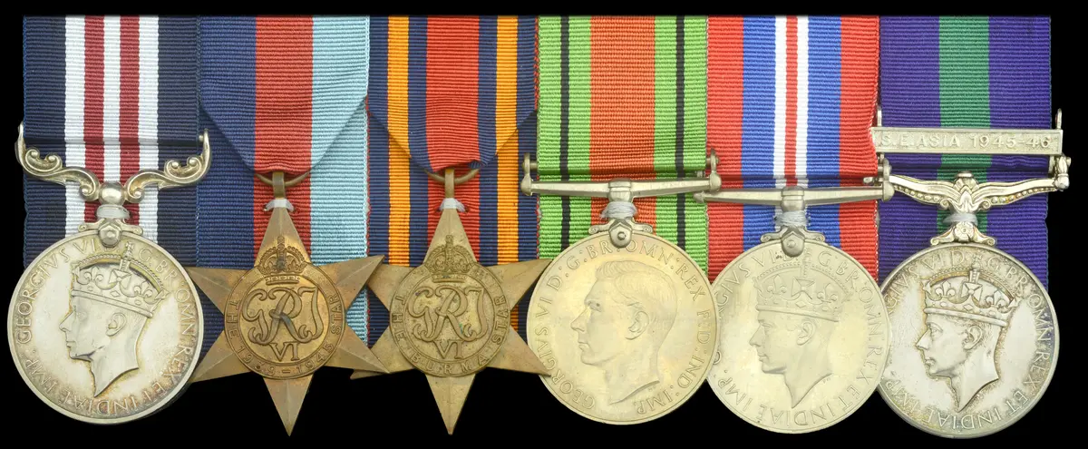 A Second War ‘Burma operations’ ‘immediate’ M.M. group of six awarded