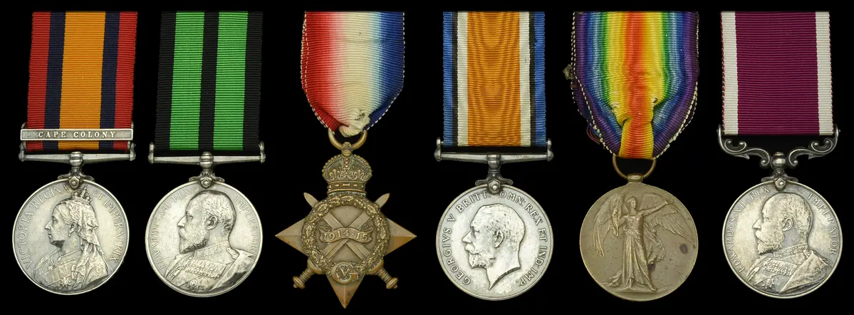 Six: Captain (Quartermaster) P. W. Moore, Royal Army Medical Corps
