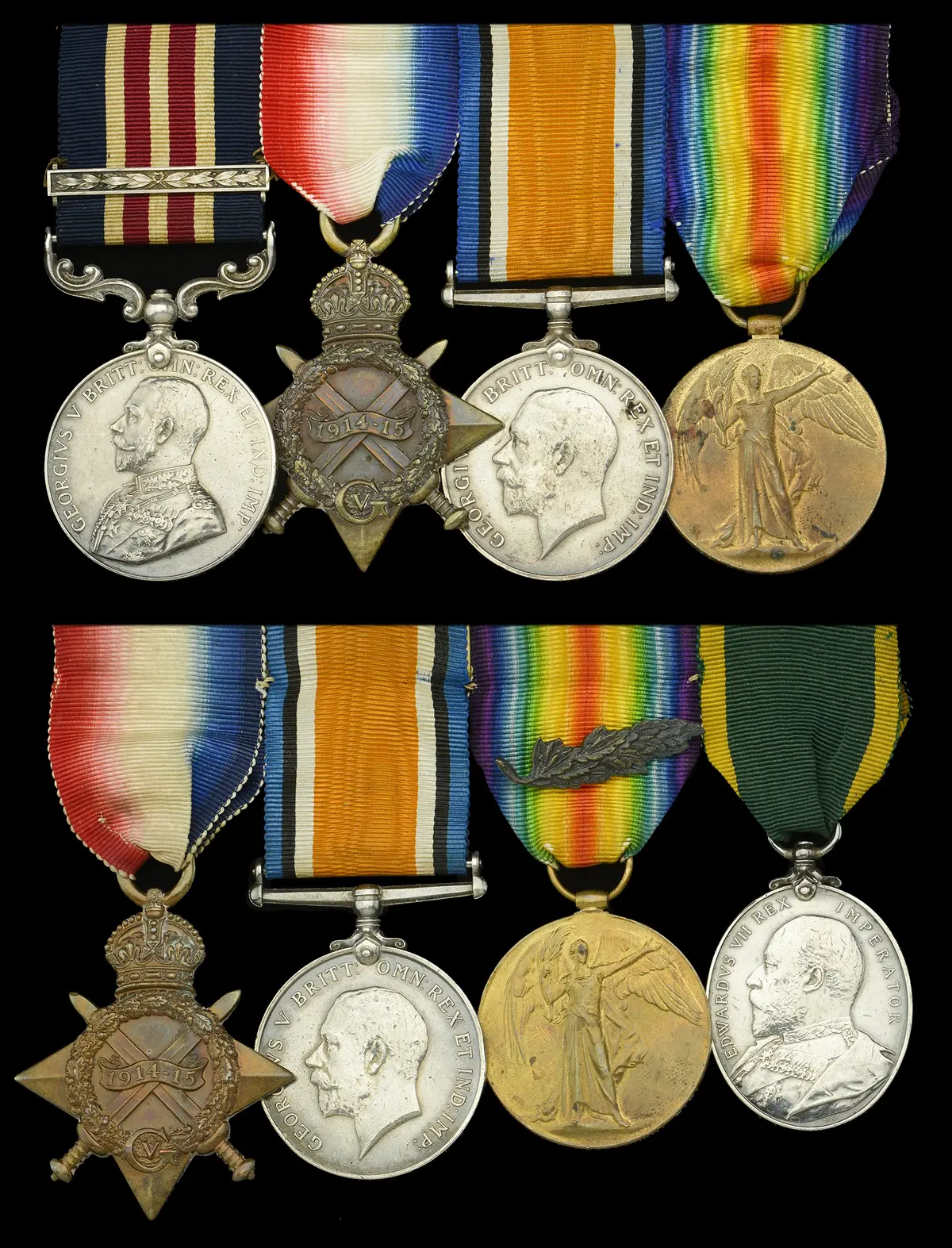Family Group: A Great War ‘Western Front’ M.M. and Second Award Bar