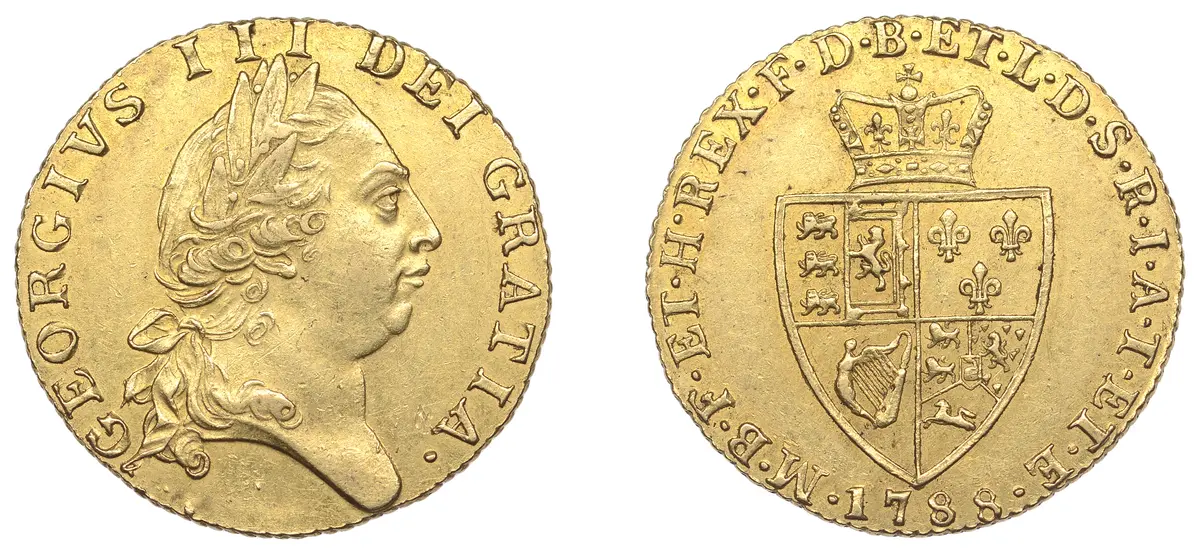 George III (1760-1820), Pre-1816 issues, Guinea, 1787, fifth bust