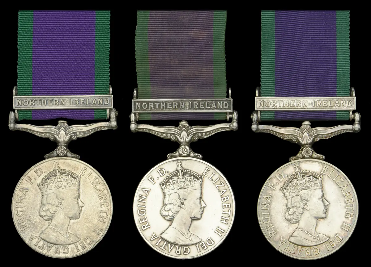 General Service 1962-2007, 1 clasp, Northern Ireland (3) (24219511