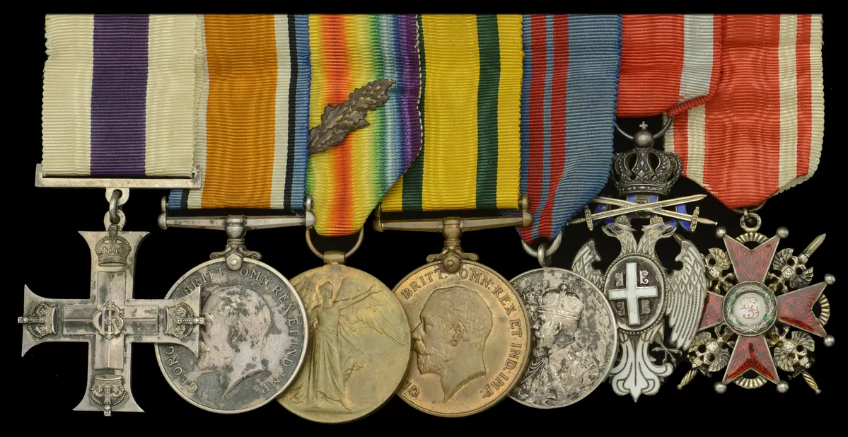 A Great War ‘Mesopotamia’ M.C. group of seven awarded to Major F.