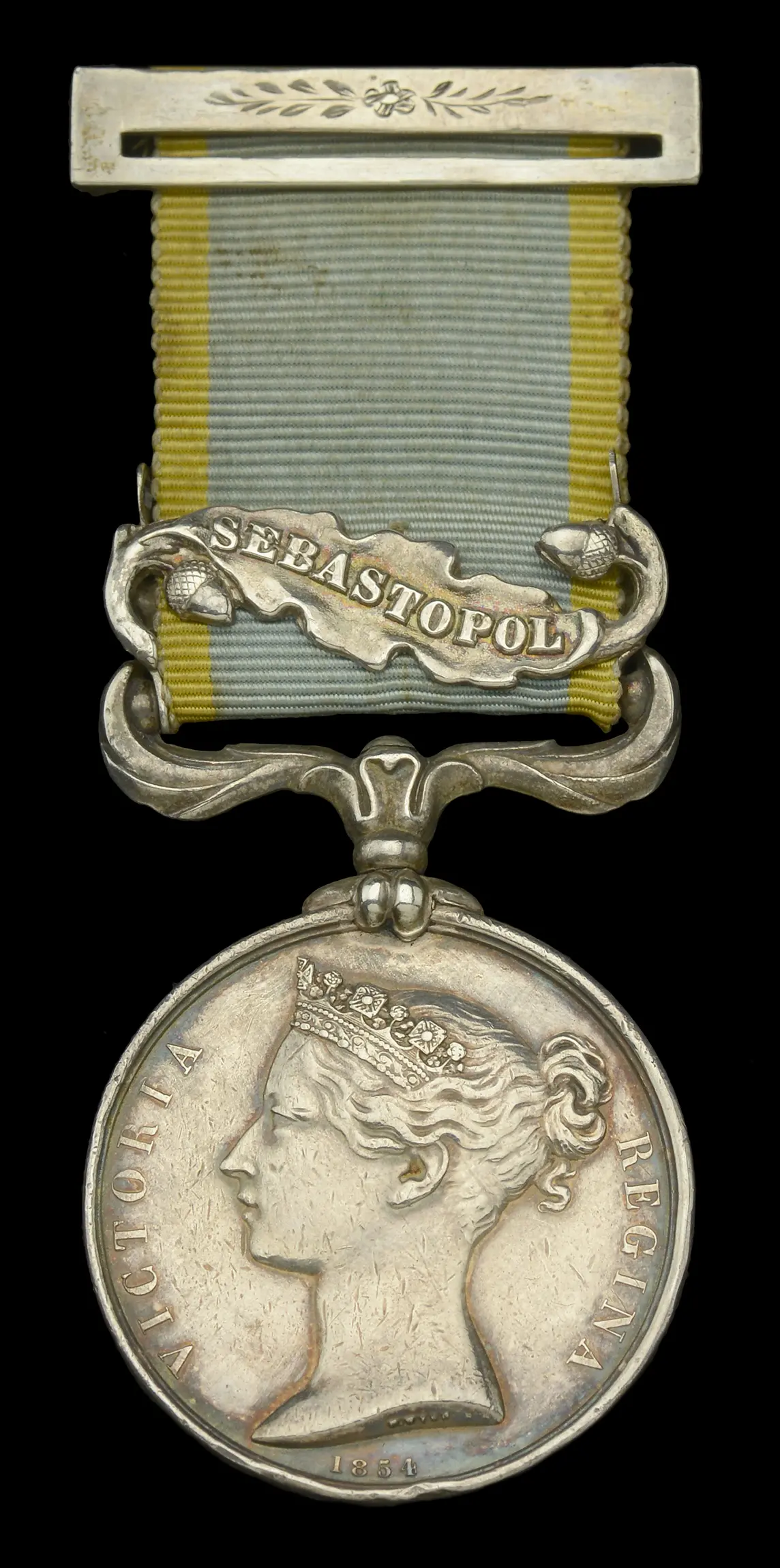 Crimea 1854-56, 1 clasp, Sebastopol (Capt. G. B. Payne, R.M.) depot