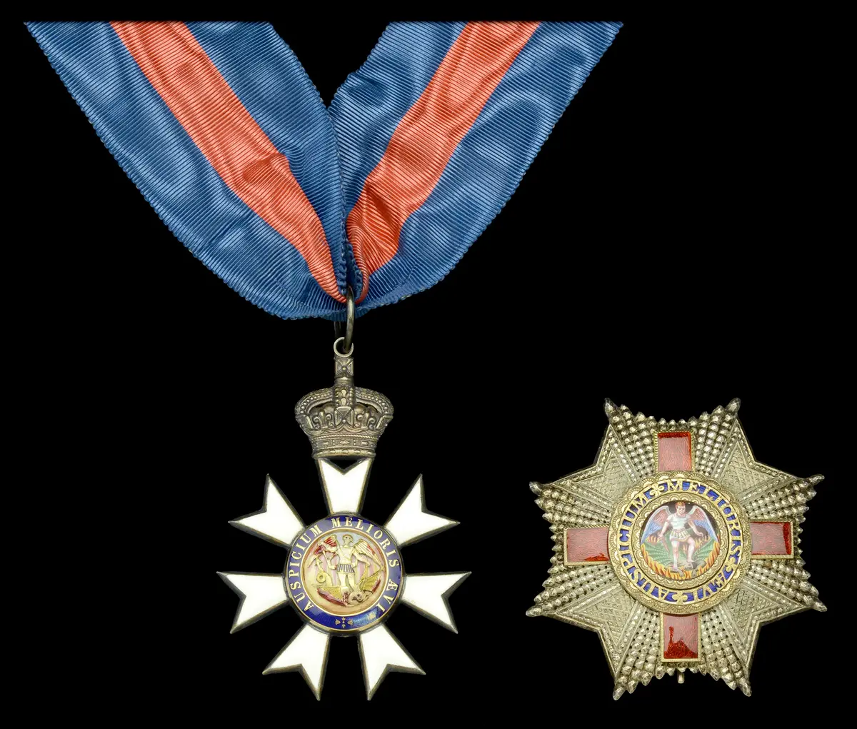 The K.C.M.G. set of insignia attributed to Professor Marchese Count