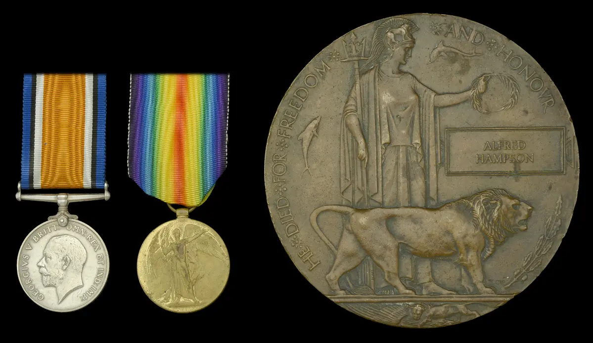 Pair: Private A. Hampson, Training Reserve, Royal Welsh Fusiliers