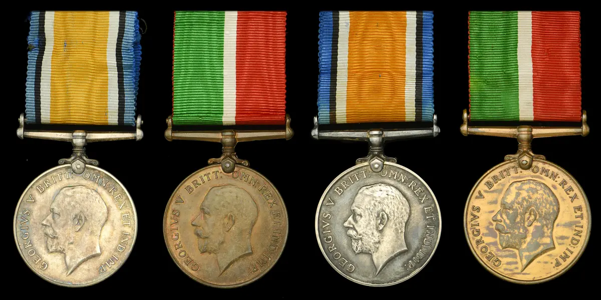 Pair: Wireless Operator D. H. Atwood, Mercantile Marine British War