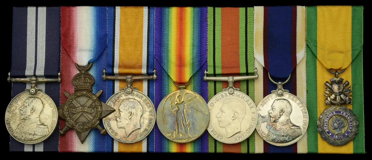 A Great War ‘Belgian Coast Patrol’ D.S.M. group of seven awarded to