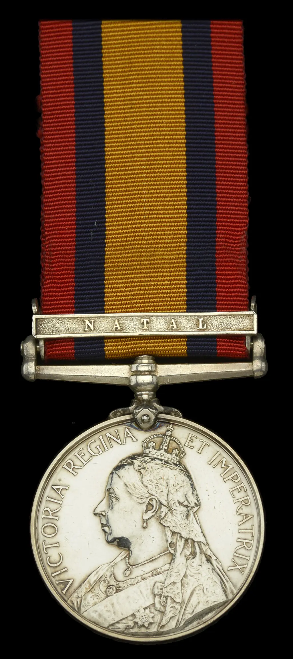 Queen’s South Africa 1899-1902, 1 clasp, Natal (3573. Pte. F. Dugdale.