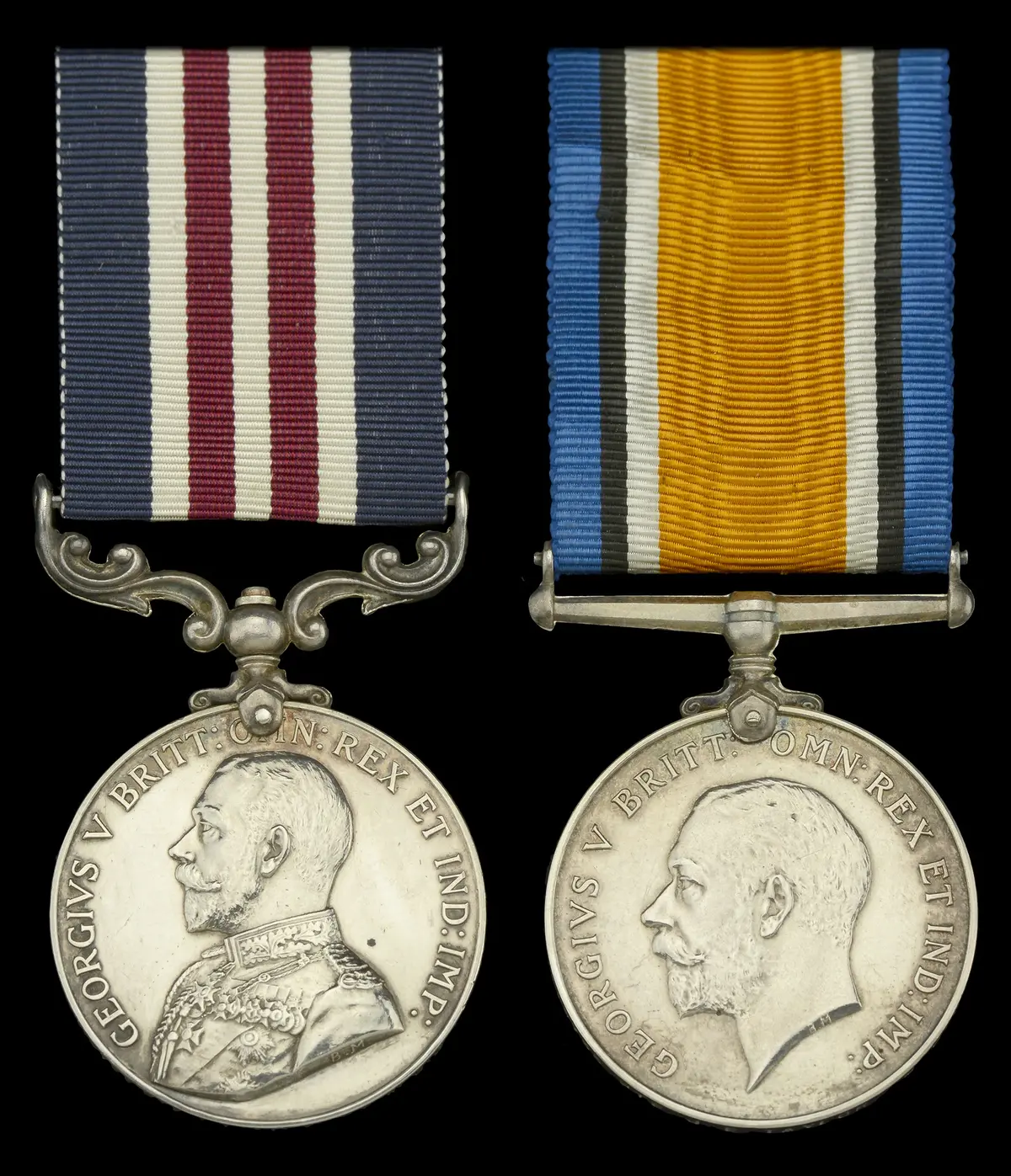 A Great War ‘Italy operations’ M.M. pair awarded to Private J. E.