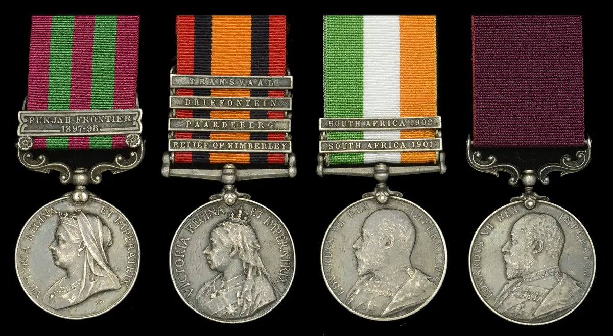 Four: Driver J. Hawker, Royal Horse Artillery, who was captured and