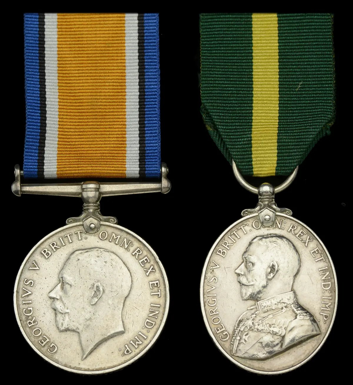 Pair: Corporal J. B. Griffiths, 6th (Caernarvonshire and Anglesey)