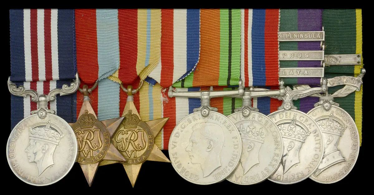 A fine Second War ‘Battle of El Alamein’ M.M. group of seven awarded