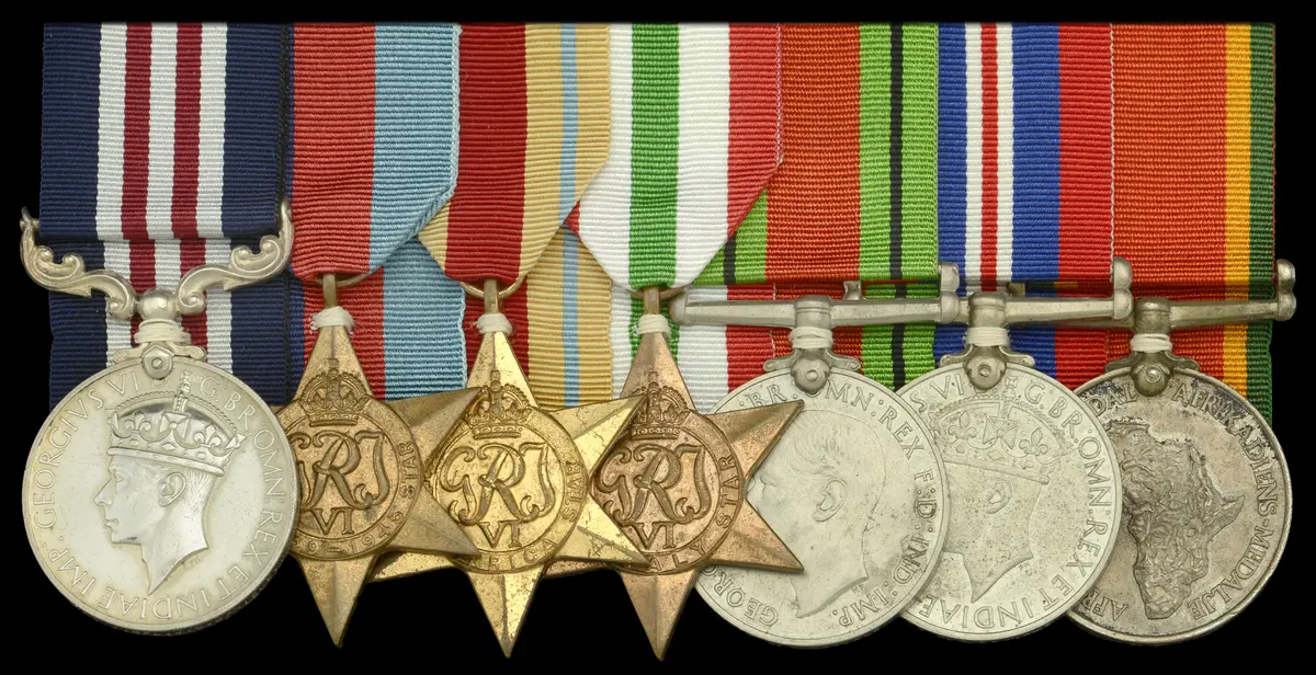 A Second War ‘Italy campaign’ immediate M.M. group of seven awarded