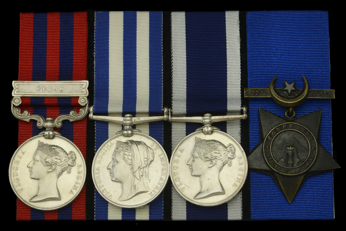 Four: Petty Officer First Class J. Spry, Royal Navy India General