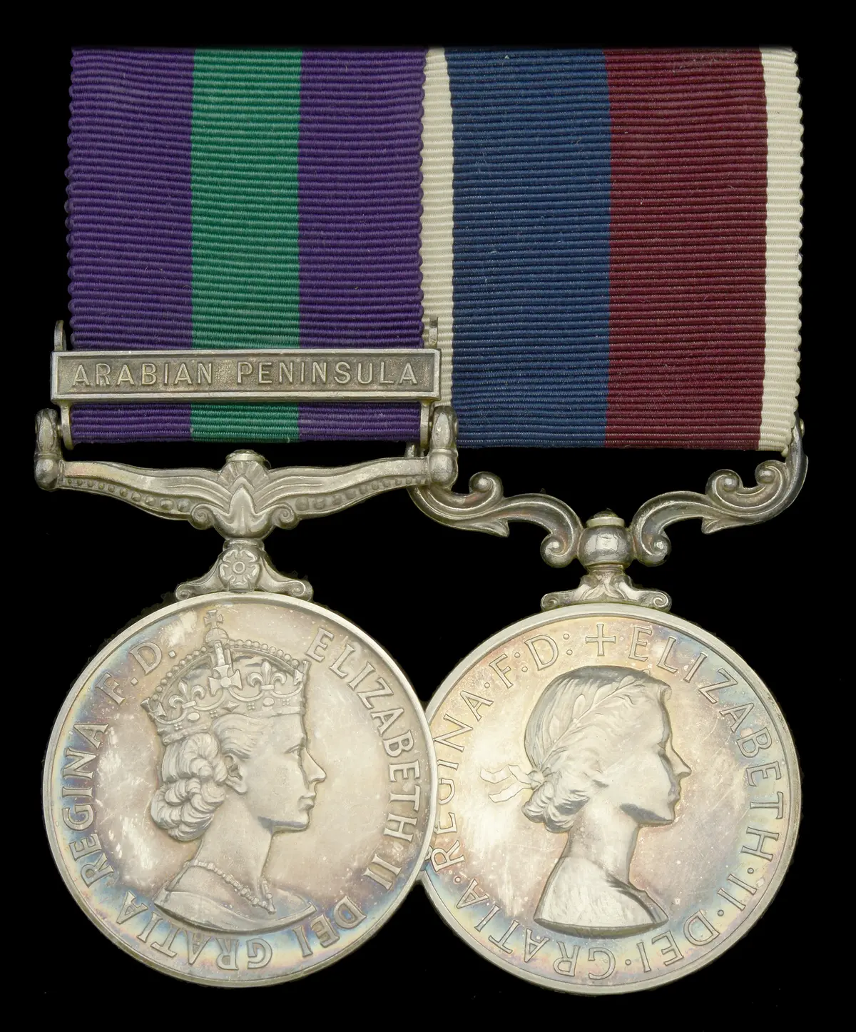 Pair: Sergeant C. J. Charlton, Royal Air Force General Service 1918-62