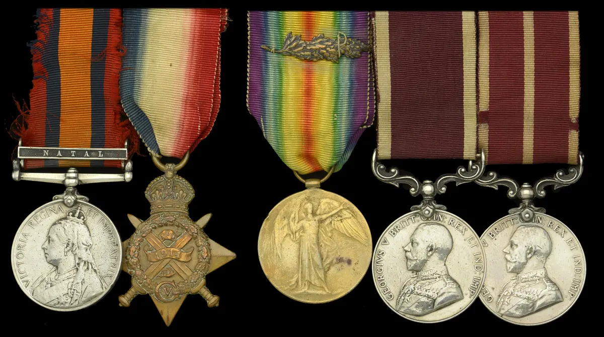Five: Regimental Sergeant Major B. Belcher, Royal Field Artillery