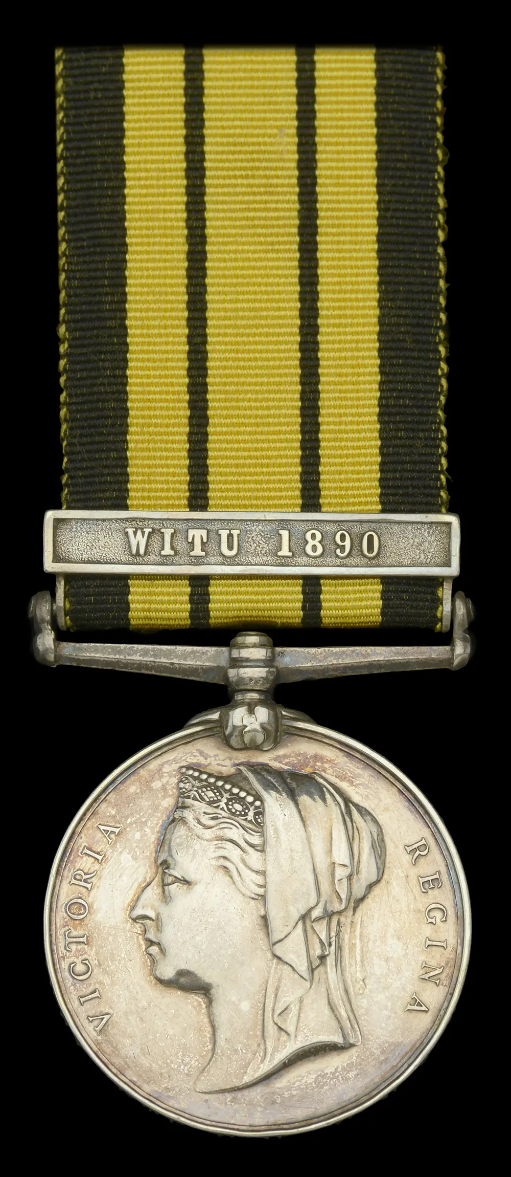 East and West Africa 1887-1900, 1 clasp, Witu 1890 (E. Kirby, Pte.