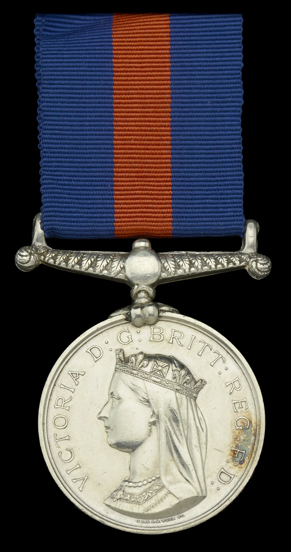 New Zealand 1845-66, reverse undated (3697 C. Dunlay 65th. Regt.)