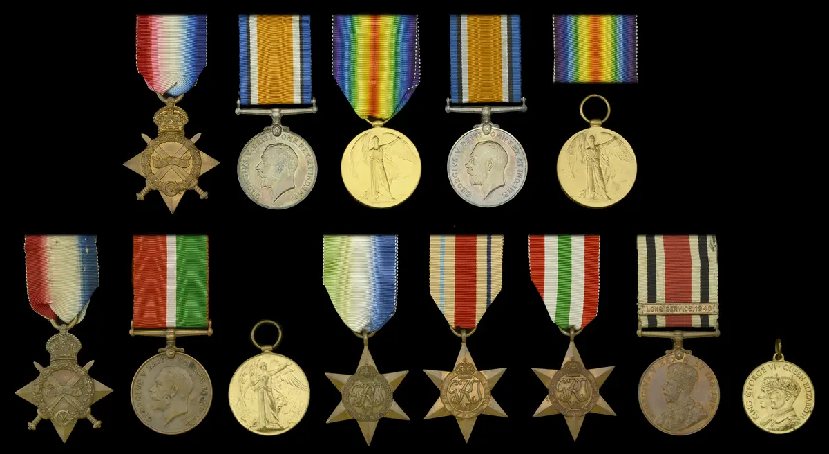 Three: Lance-Corporal C. Simpson, West Yorkshire Regiment, who was