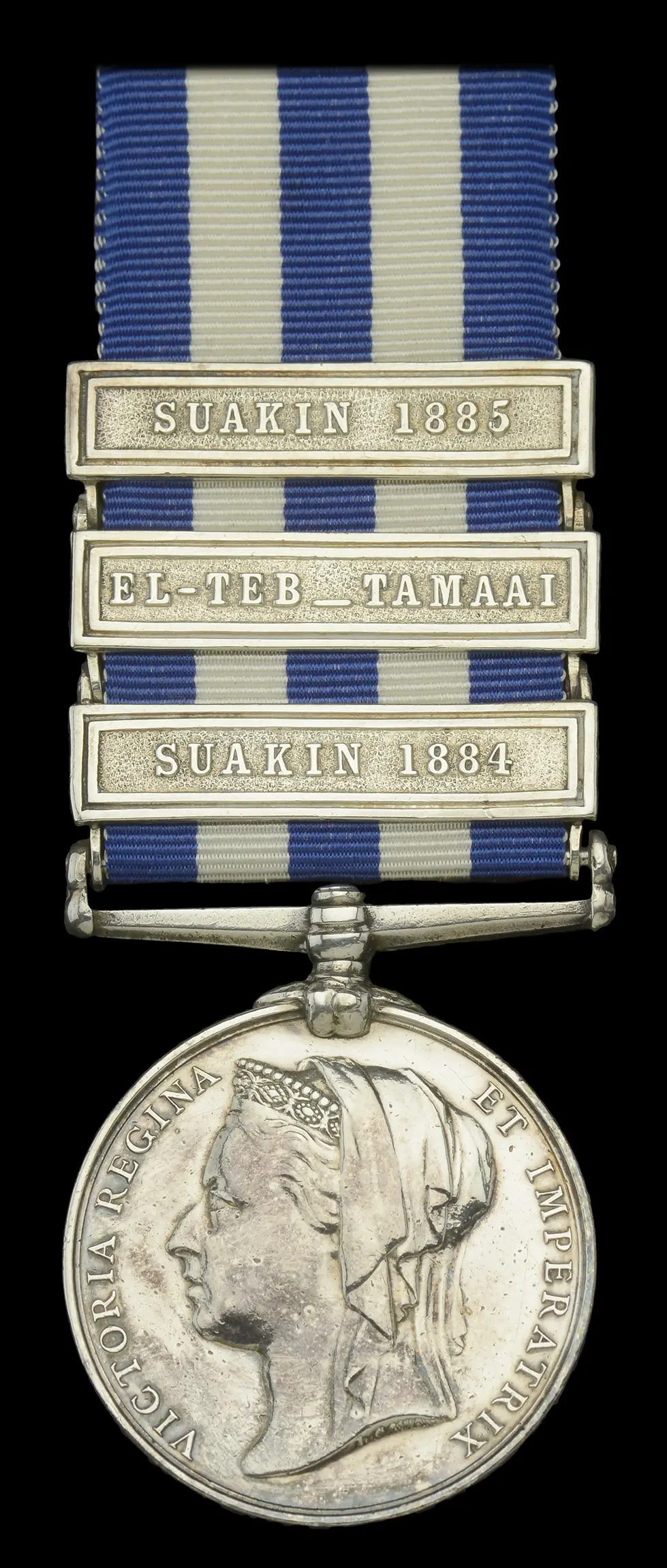 Egypt and Sudan 1882-89, dated reverse, 3 clasps, Suakin 1884, El-Teb_Tamaai
