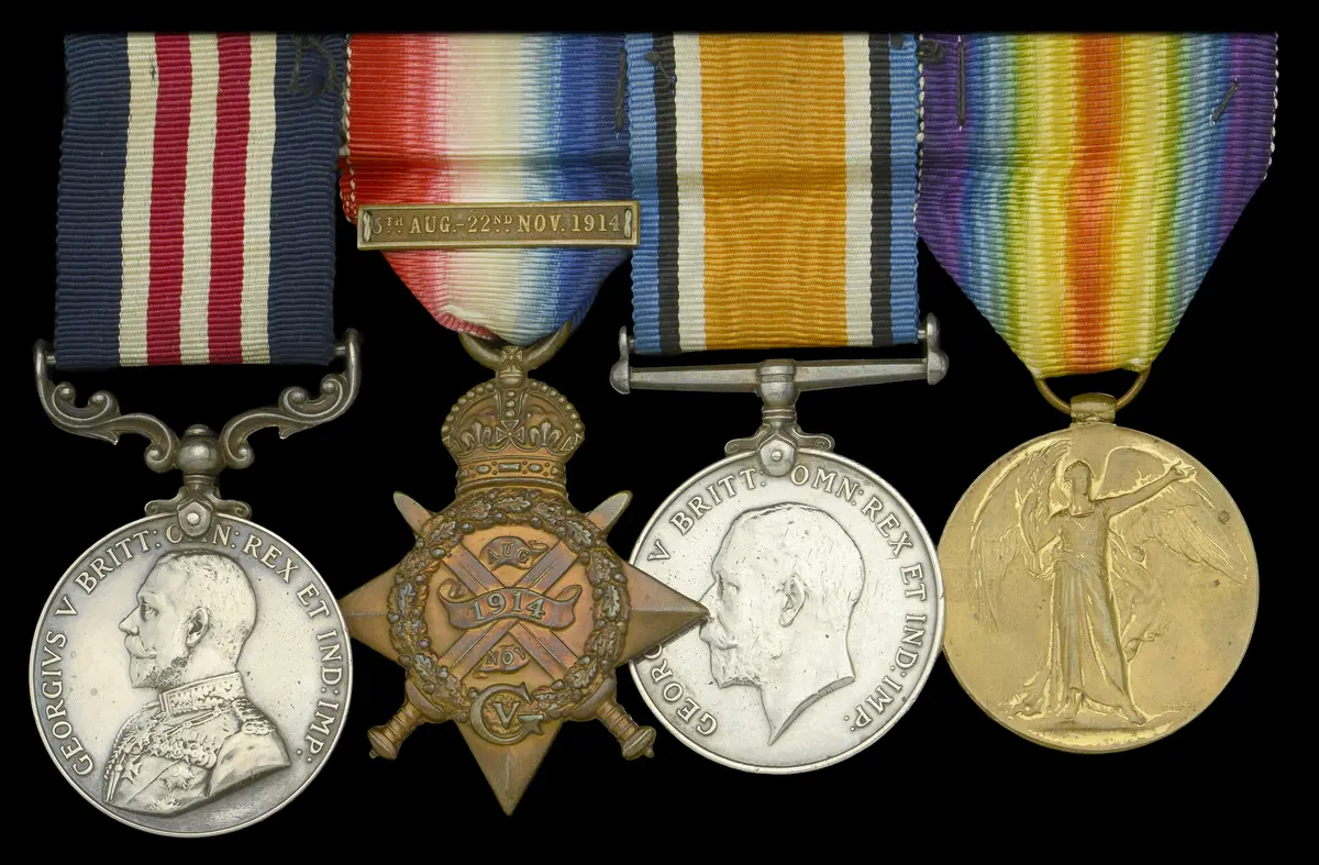 A Great War ‘Western Front’ M.M. group of four awarded to Sergeant