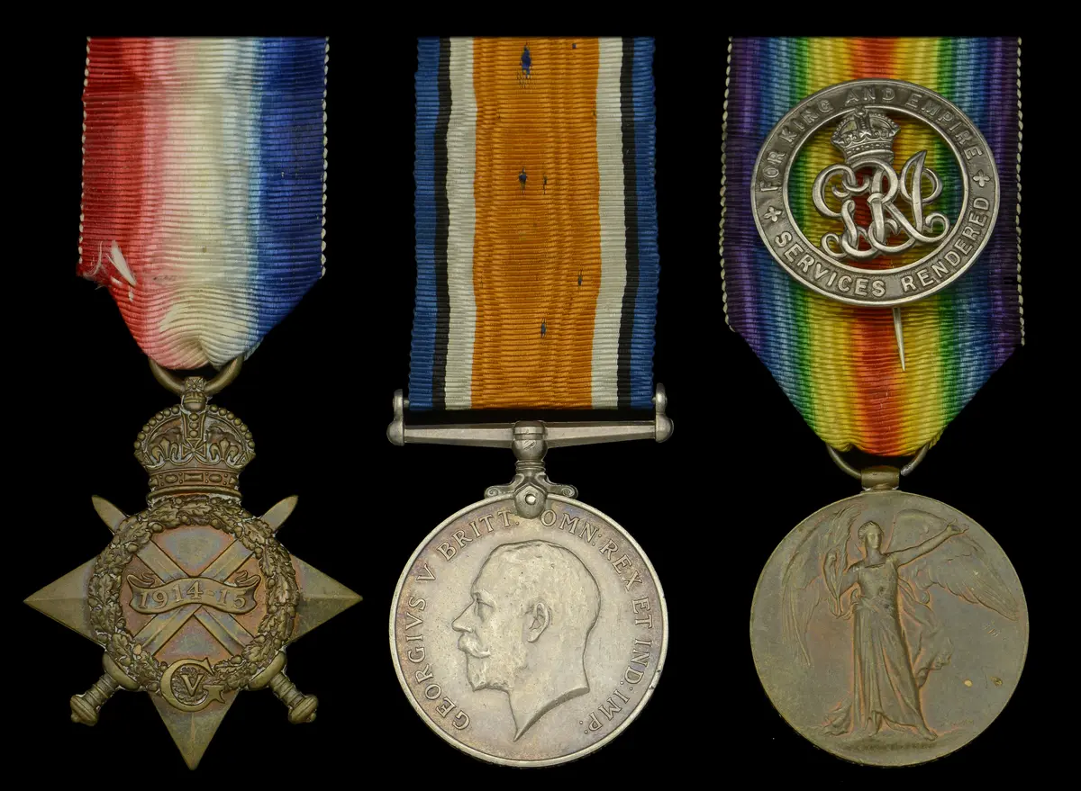 Three: Acting Sergeant F. Reason, Canadian Field Artillery 1914-15