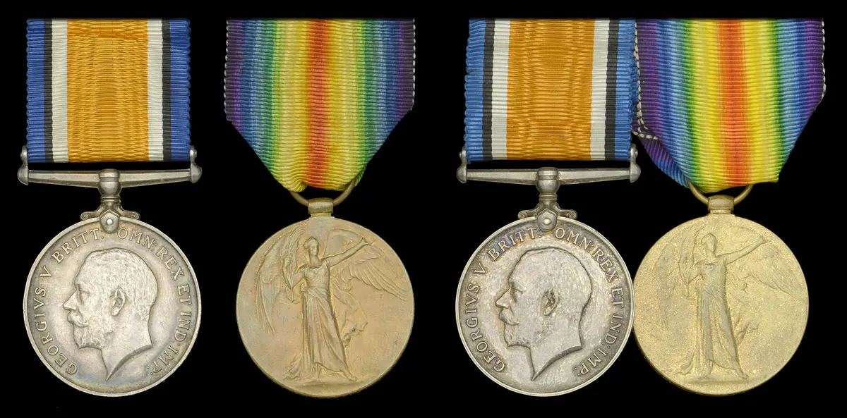 Pair: Private W. J. Sharpe, 16th Battalion, Canadian Infantry, who