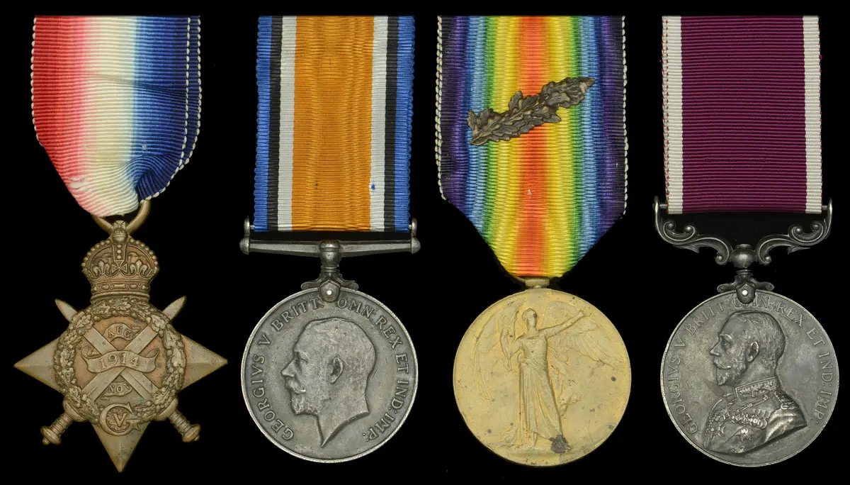 Four: Company Sergeant Major A. E. Shatford, Army Service Corps 1914