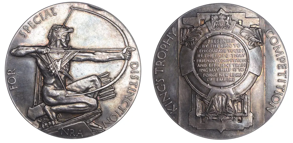 ENGLAND, National Rifle Association, King’s Trophy [1925], a silver