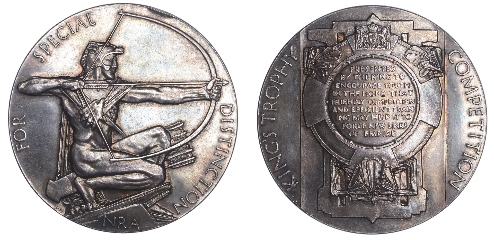 ENGLAND, National Rifle Association, King’s Trophy [1925], a silver