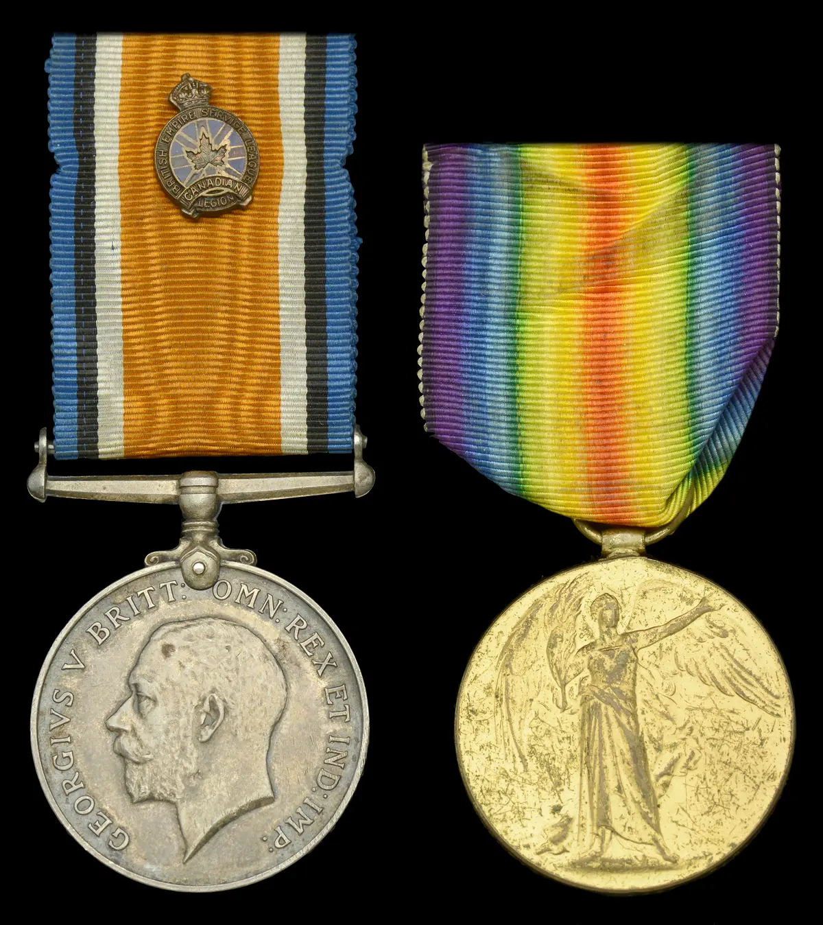 Pair: Private J. C. Greer, Princess Patricia’s Canadian Light Infantry