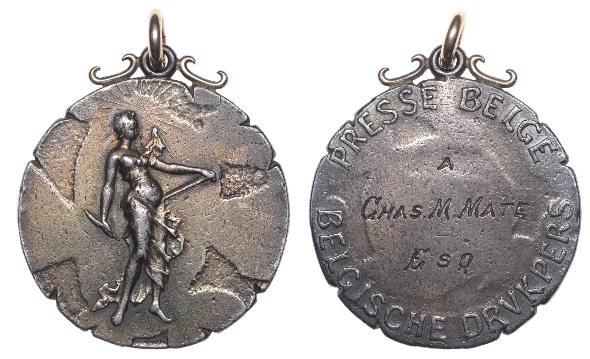 Belgium, Association de la Presse Belge, ND (c. 1900), an unsigned