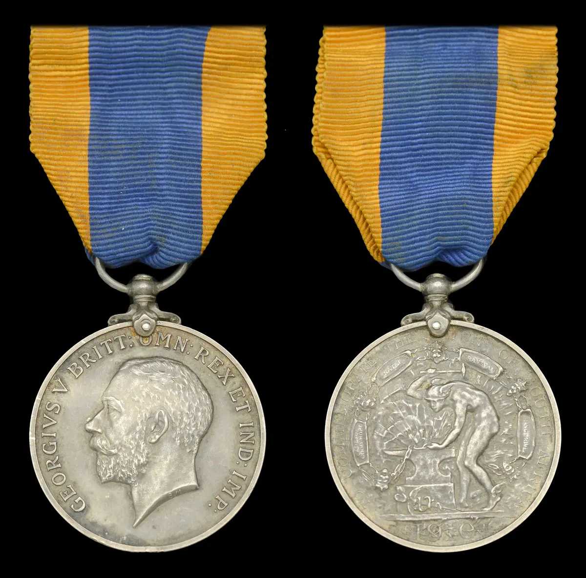 Union of South Africa Medal 1910, unnamed as issued; together with