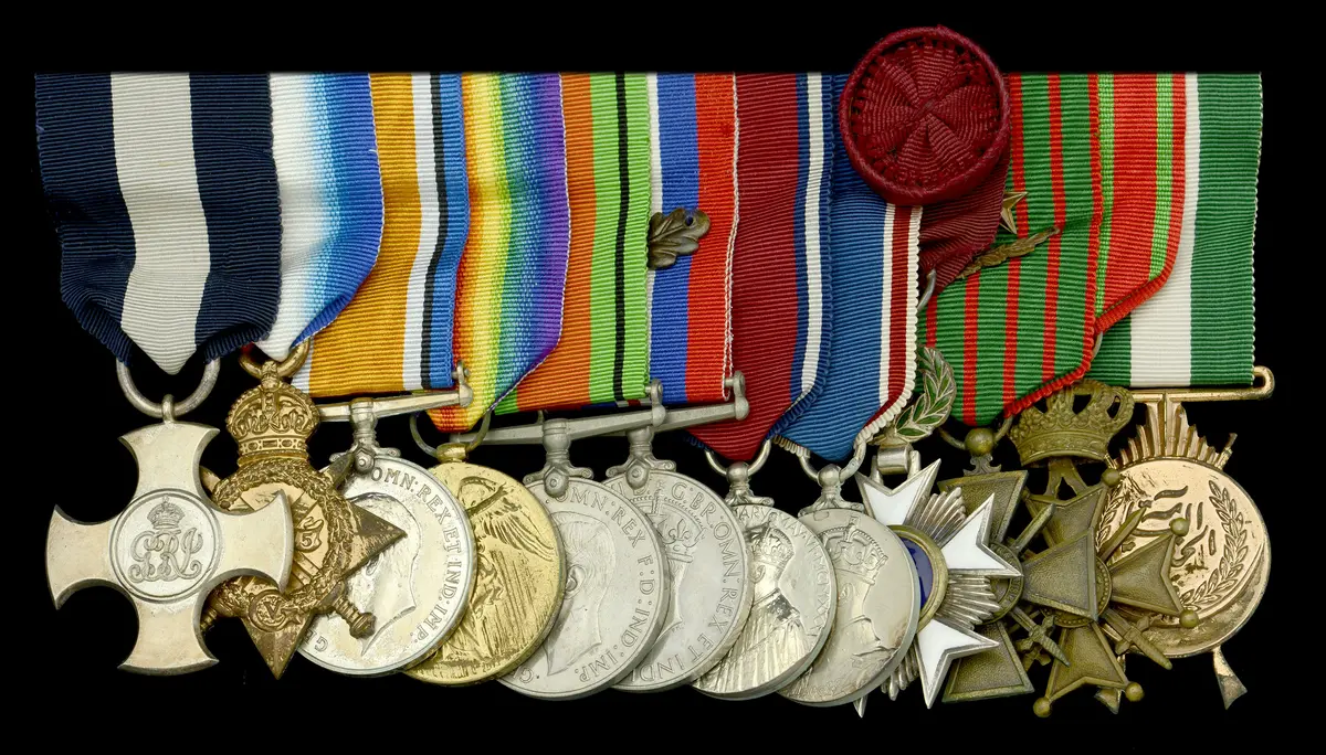 A Great War D.S.C. group of twelve awarded to Air Commodore E. W.