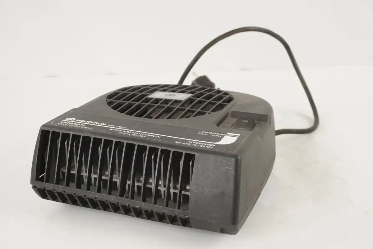 Modernum MK 1200S Kupevärmare. D12/