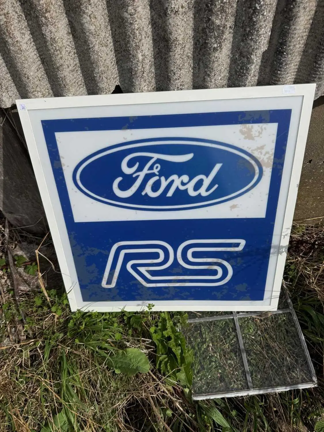 FORD RS LIGHT BOX 24" X 24"