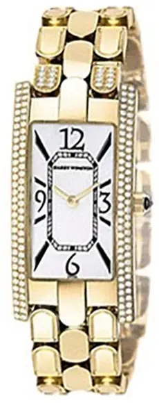 Harry Winston Avenue 18K Yellow Gold & Diamonds Lady's Watch