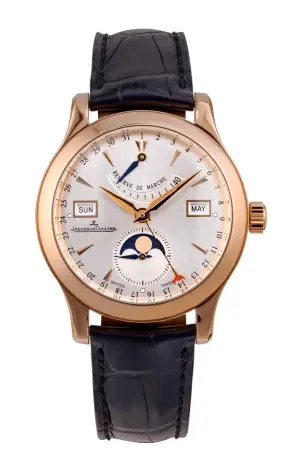 Jaeger-LeCoultre Master Control Calendar Moonphase 18K Rose Gold Men's Watch
