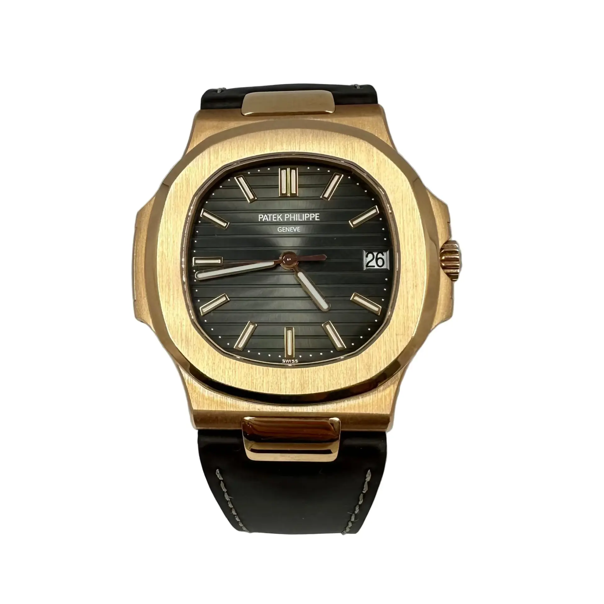 Patek Philippe Nautilus 18K Rose Gold Men's Watch