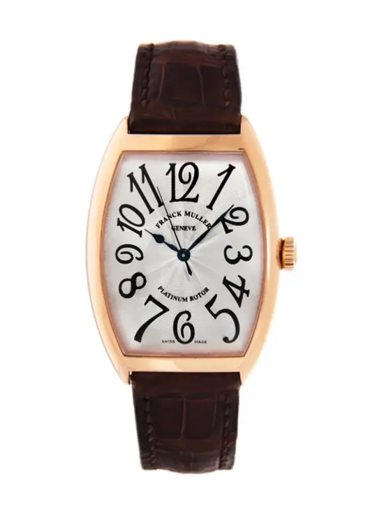 Franck Muller Cintrée Curvex Classic 18K Rose Gold Men`s Watch