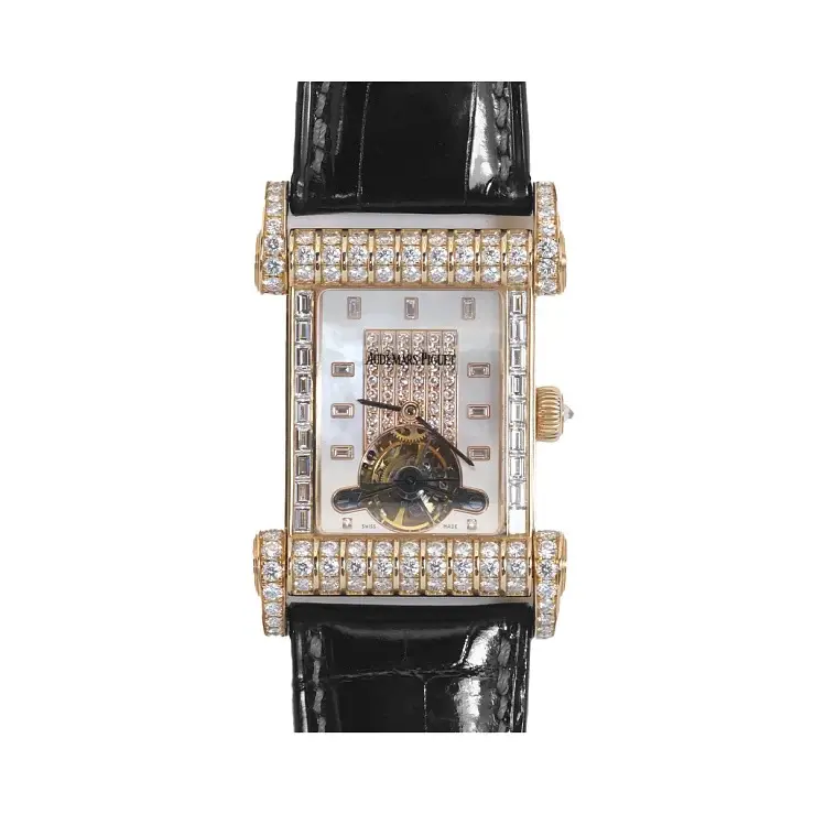 Audemars Piguet Canape Tourbillon 18K Rose Gold & Diamonds Lady's Watch