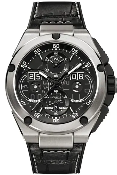 IWC Ingenieur Perpetual Calendar Digital Date-Month Titanium Men’s Watch