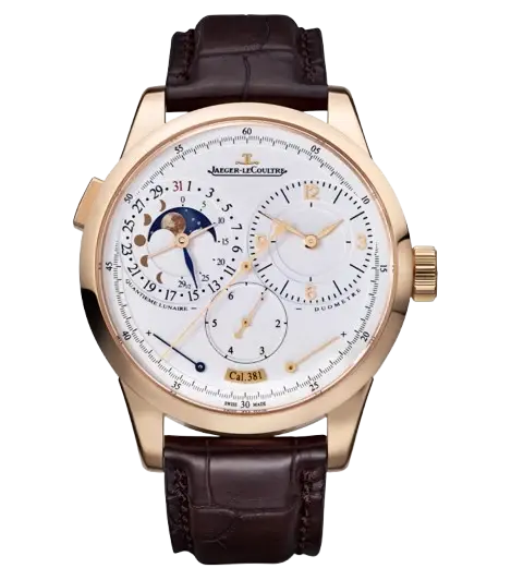 Jaeger-LeCoultre Duometre Quantieme Lunaire 18K Rose Gold Men’s Watch