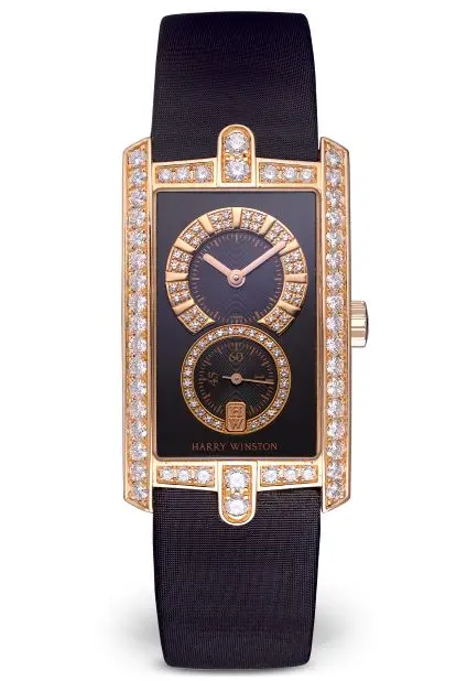 Harry Winston Avenue 18K Yellow Gold & Diamonds Ladies Watch