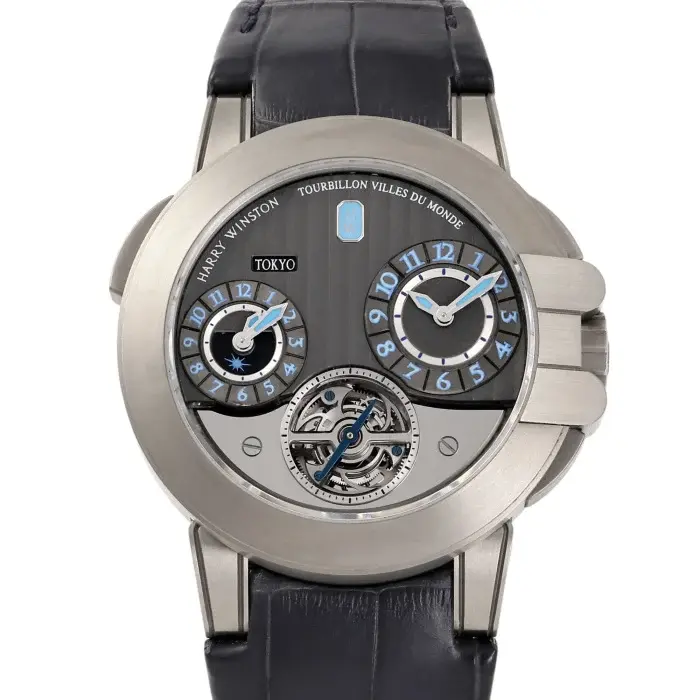 Harry Winston Ocean Project Tourbillon Zalium Men's Watch