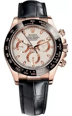 Rolex Oyster Perpetual Cosmograph Daytona Chronograph 18K Rose Gold