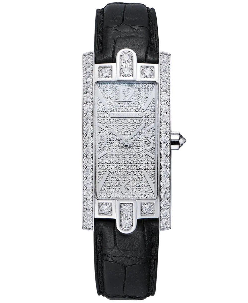 Harry Winston Avenue 18K White Gold & Diamonds Ladies Watch