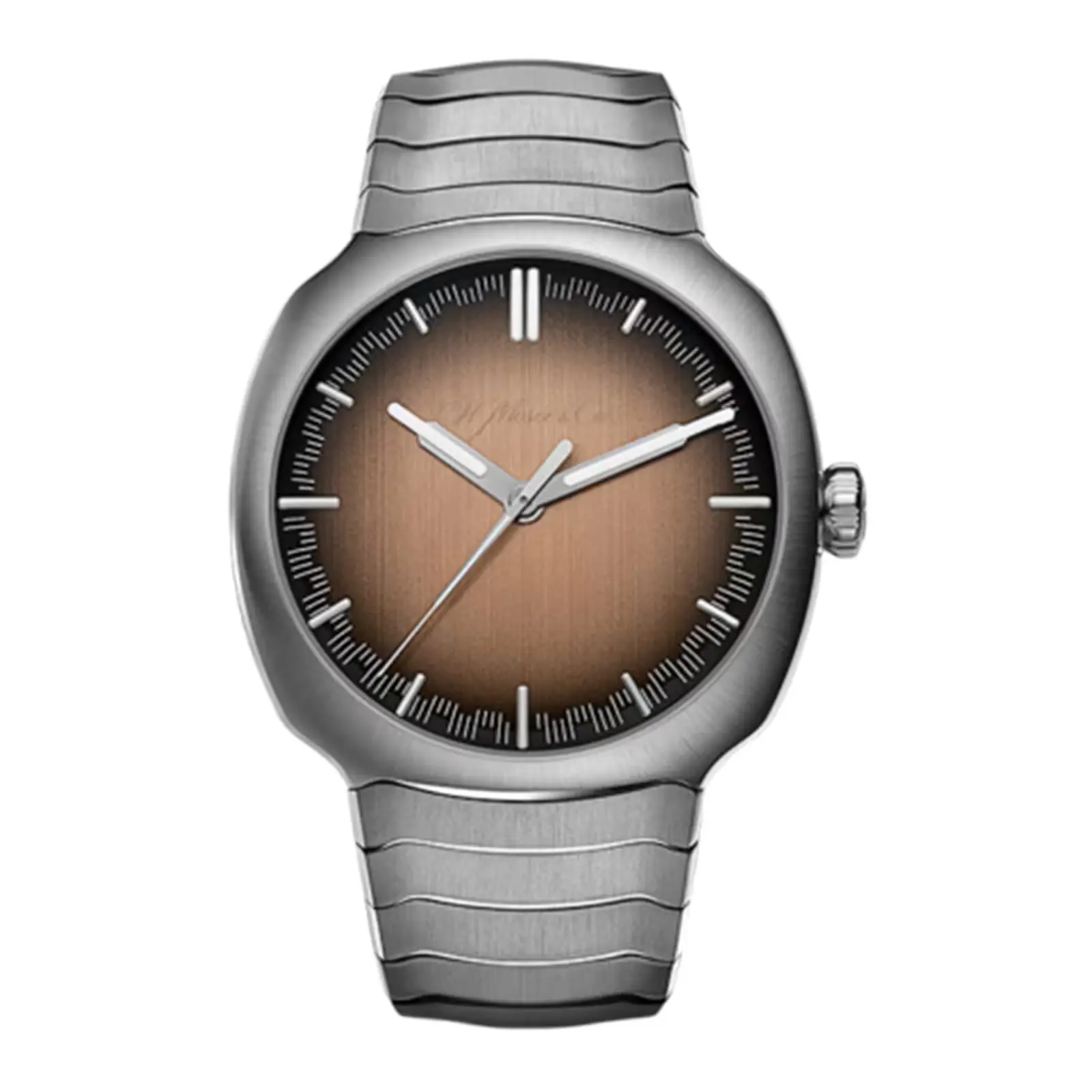 H.Moser & Cie. Streamliner Centre Seconds Smoked Salmon Stainless
