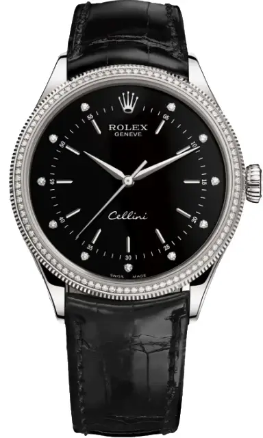 Rolex Cellini 18k White Gold Men's Watch